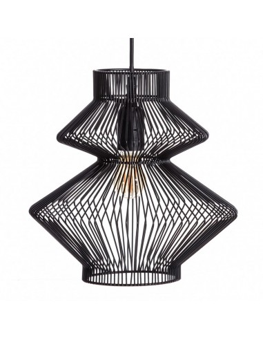 Ceiling Light Black Metal 28 x 28 x...