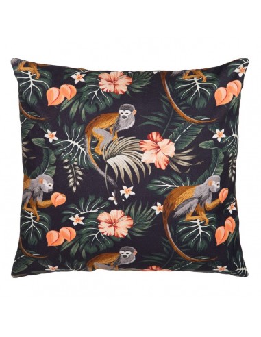 Coussin Jungle Noir 50 x 50 x 2 cm