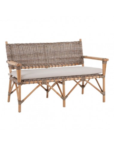 Sofa 124,5 x 70 x 80 cm Natural Rattan