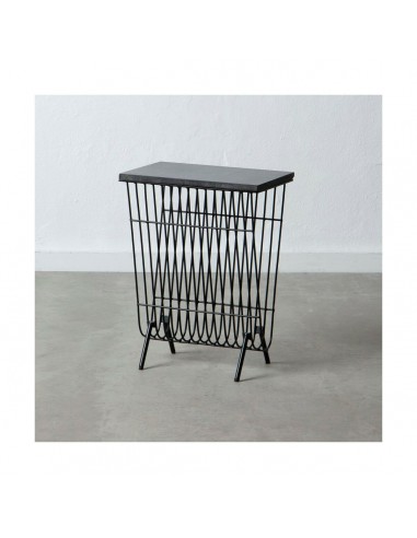 Side table 40 x 25 x 53 cm Black...