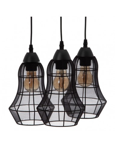 Ceiling Light 40 x 40 x 140 cm Black...