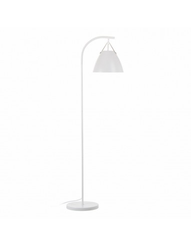 Floor Lamp 26 x 26 x 146 cm Metal White