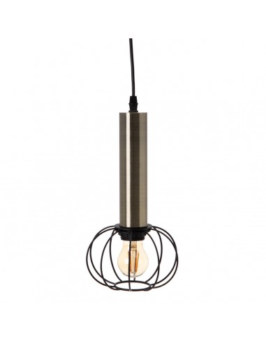 Ceiling Light Black Golden Metal 16 x...