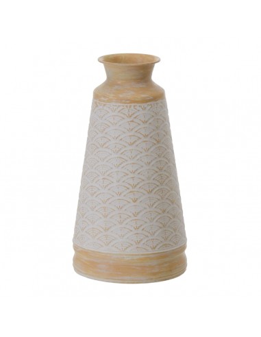 Vase 22 x 22 x 41,5 cm Natural Metal...