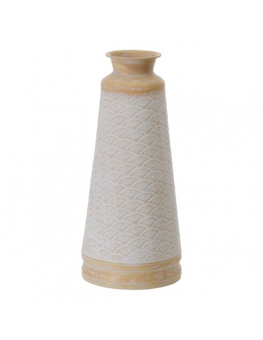 Vase 22 x 22 x 49,5 cm Natural Metal...