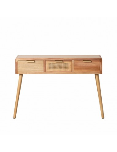 Console HONEY Natural Paolownia wood...