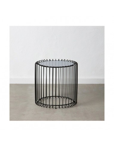 Side table Crystal Black Metal 45 x...