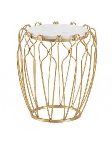 Side table 43 x 43 x 50 cm Golden...