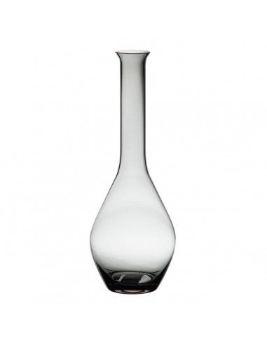 Vase Grau Glas 12 x 12 x 33 cm