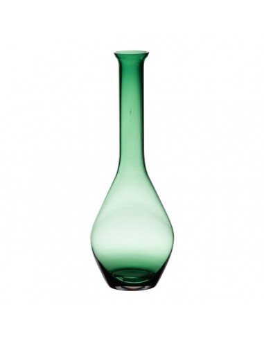 Vase Green Glass 12 x 12 x 33 cm