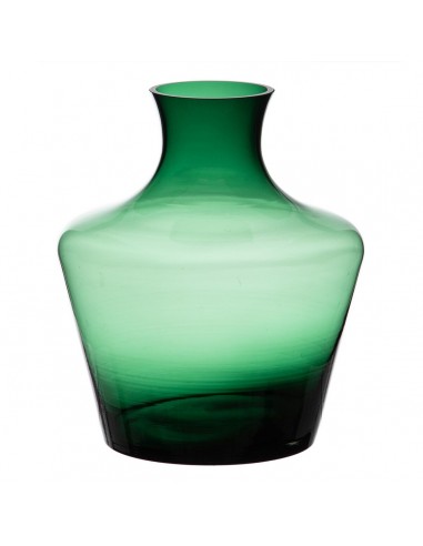 Vase 21 x 21 x 25 cm Green Glass