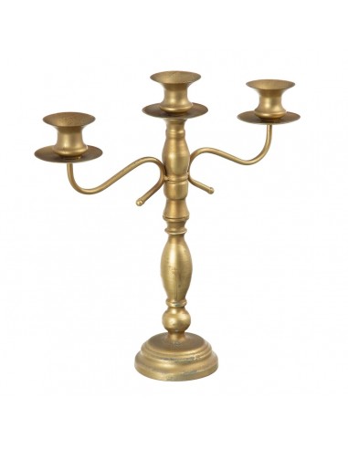 Candelabro 42 x 12 x 42 cm Dorado Metal