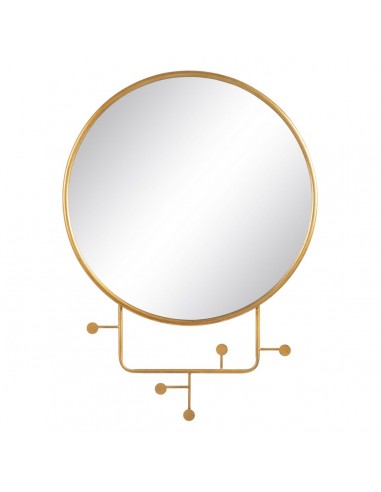 Wall mirror 76 x 6 x 104 cm Golden Metal