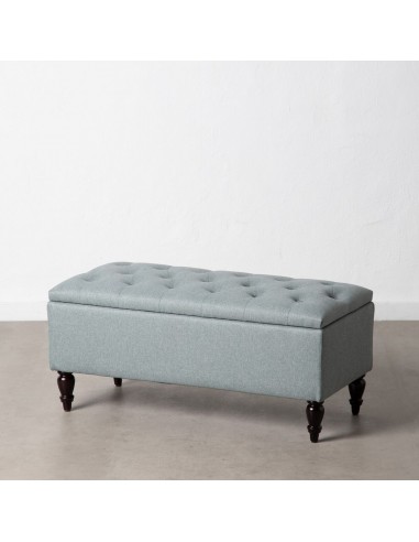 Banquette 94 x 43 x 41 cm Bleu Lin