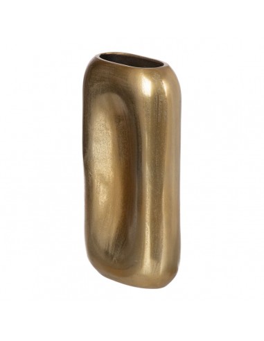 Vase 18 x 6 x 35 cm Gold Metall