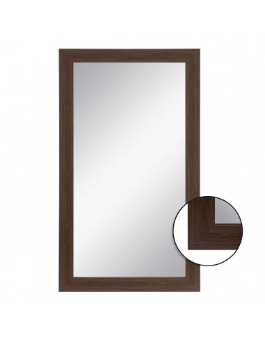 Wall mirror 98 x 2,8 x 178 cm Brown DMF