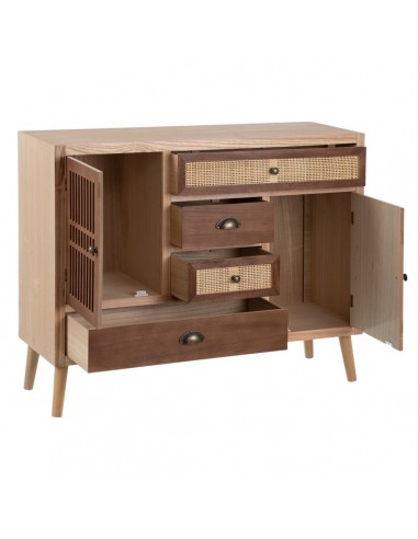 Buffet SASHA 100 x 33 x 80 cm Naturel...