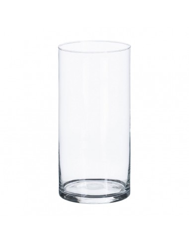 Vase Crystal Transparent 12 x 12 x 25 cm