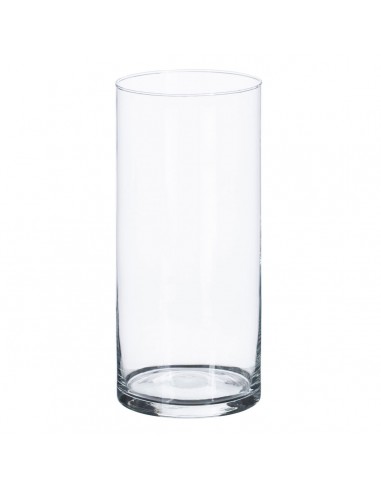 Vase Crystal Transparent 12 x 12 x 30 cm