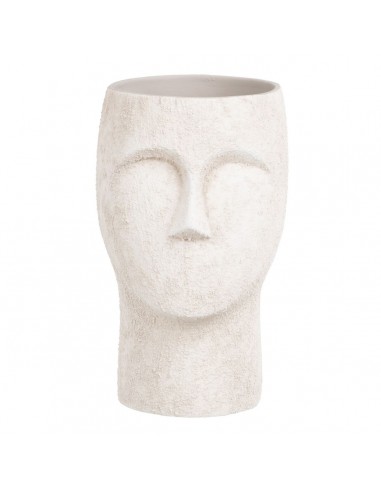 Vaso Ceramica Crema 14 x 14 x 24 cm