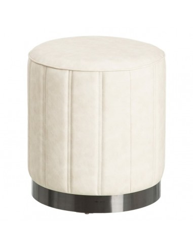 Pouf Beige Cuir synthétoqie 38 x 38 x...