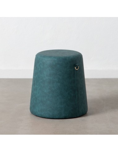 Pouf Bleu foncé Cuir synthétoqie 41 x...