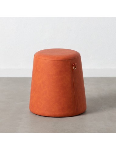 Pouf Rouge foncé Cuir synthétoqie 41...