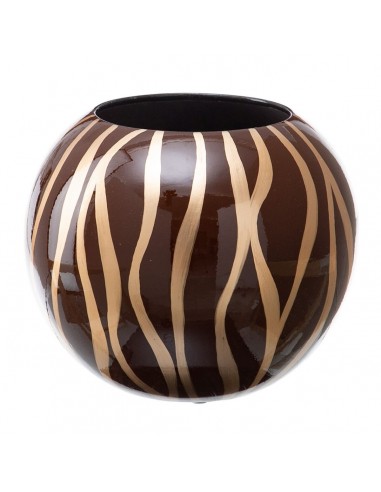 Vase 24,5 x 24,5 x 20 cm Zebra...