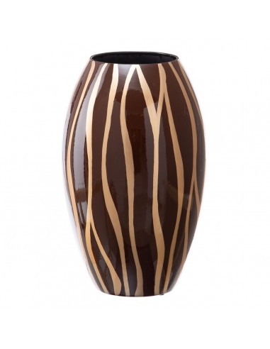 Vase 21,5 x 21,5 x 36 cm Zebra aus...