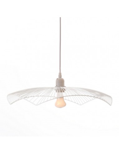 Ceiling Light Metal White 46 x 46 cm