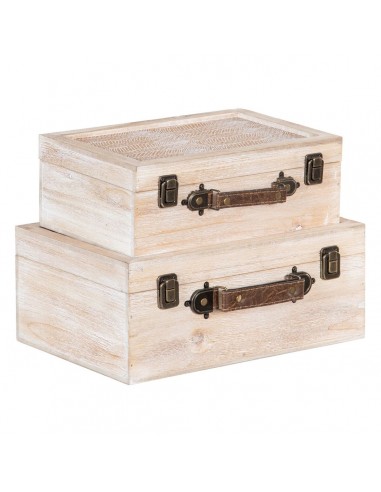 Chest 34,5 x 24 x 14 cm Rattan DMF