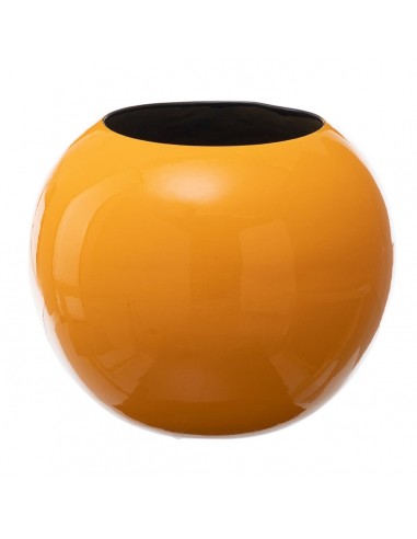 Vaso 27 x 27 x 23 cm Ceramica Giallo