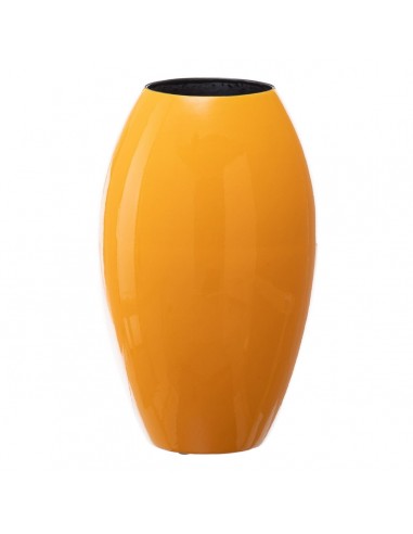 Vase 21,5 x 21,5 x 36 cm Céramique Jaune