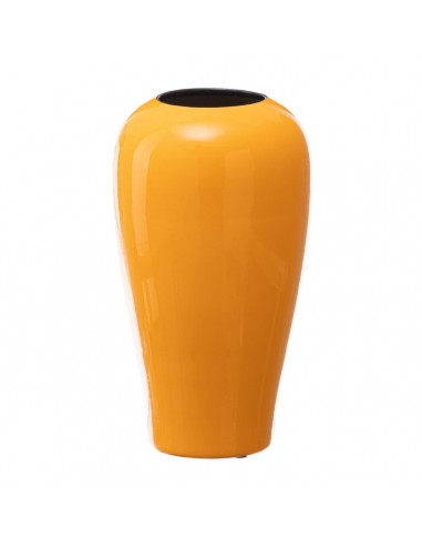 Vaso Ceramica 18 x 18 x 32 cm Giallo