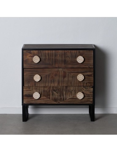 Chest of drawers BROWNIE Dark brown...