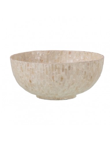 Bowl 33 x 33 x 14,5 cm White Mother...