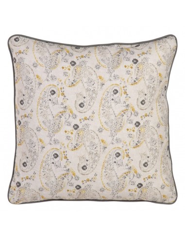 Cushion 60 x 60 cm 100% cotton Mustard