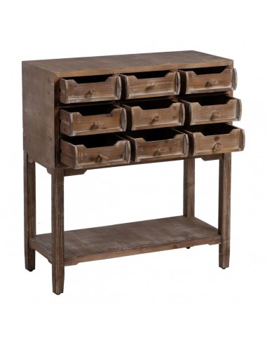 Hall Table with Drawers NATURE 80 x...