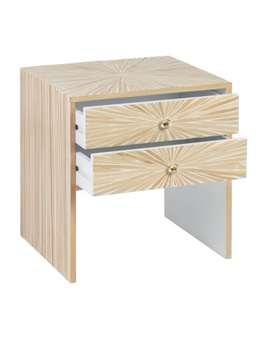 Side table 56 x 46 x 58 cm Beige...