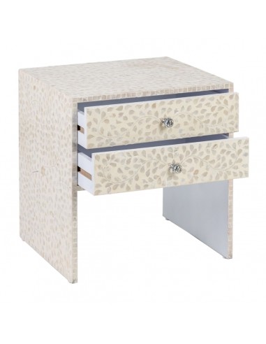 Side table 56 x 46 x 58 cm Beige...