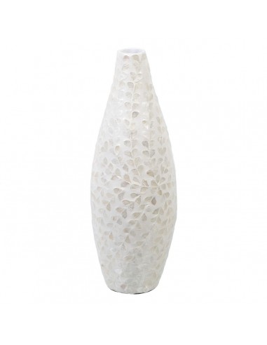 Vase 18 x 18 x 52 cm Beige Mother of...