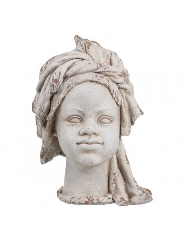 Bust 32 x 28 x 46 cm Resin African Woman