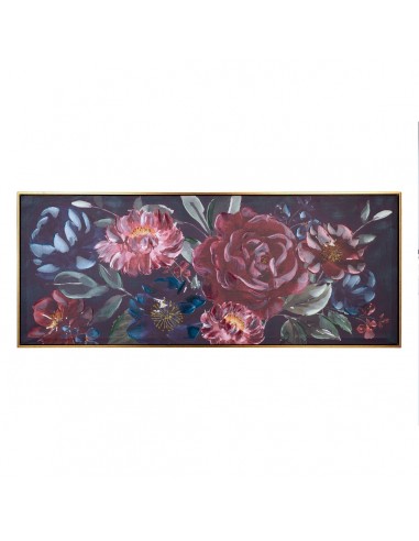 Cuadro 135 x 3,5 x 55 cm Lienzo Flores