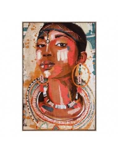 Canvas 83 x 123 cm African Woman