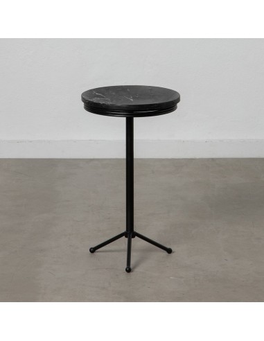 Side table Black Marble Iron 32 x 32...