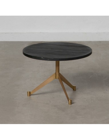 Centre Table 45 x 45 x 31 cm Marble Iron