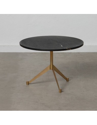 Centre Table 55 x 55 x 38 cm Marble Iron