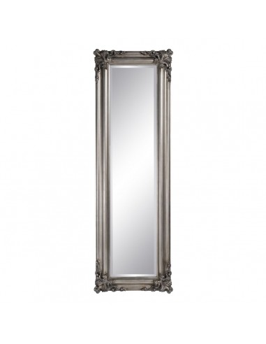 Miroir 46 x 6 x 147 cm Verre Bois Argent