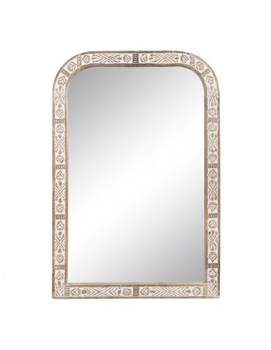 Wall mirror 91,5 x 4 x 137 cm Wood White