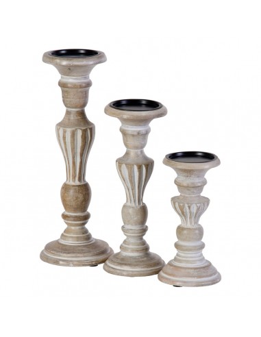 Candleholder 14 x 14 x 37,5 cm Metal...